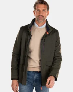 NZA New Zealand Auckland Jassen|Groene Outdoor Jas-Jacket Army