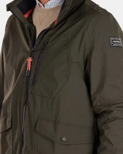 NZA New Zealand Auckland Jassen|Groene Outdoor Jas-Jacket Army