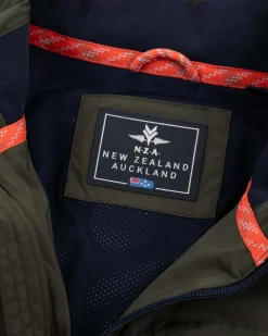NZA New Zealand Auckland Jassen|Groene Outdoor Jas-Jacket Army