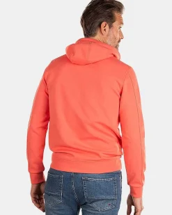 NZA New Zealand Auckland Sweats|Hoodie Met Groot Logo-Red Cider