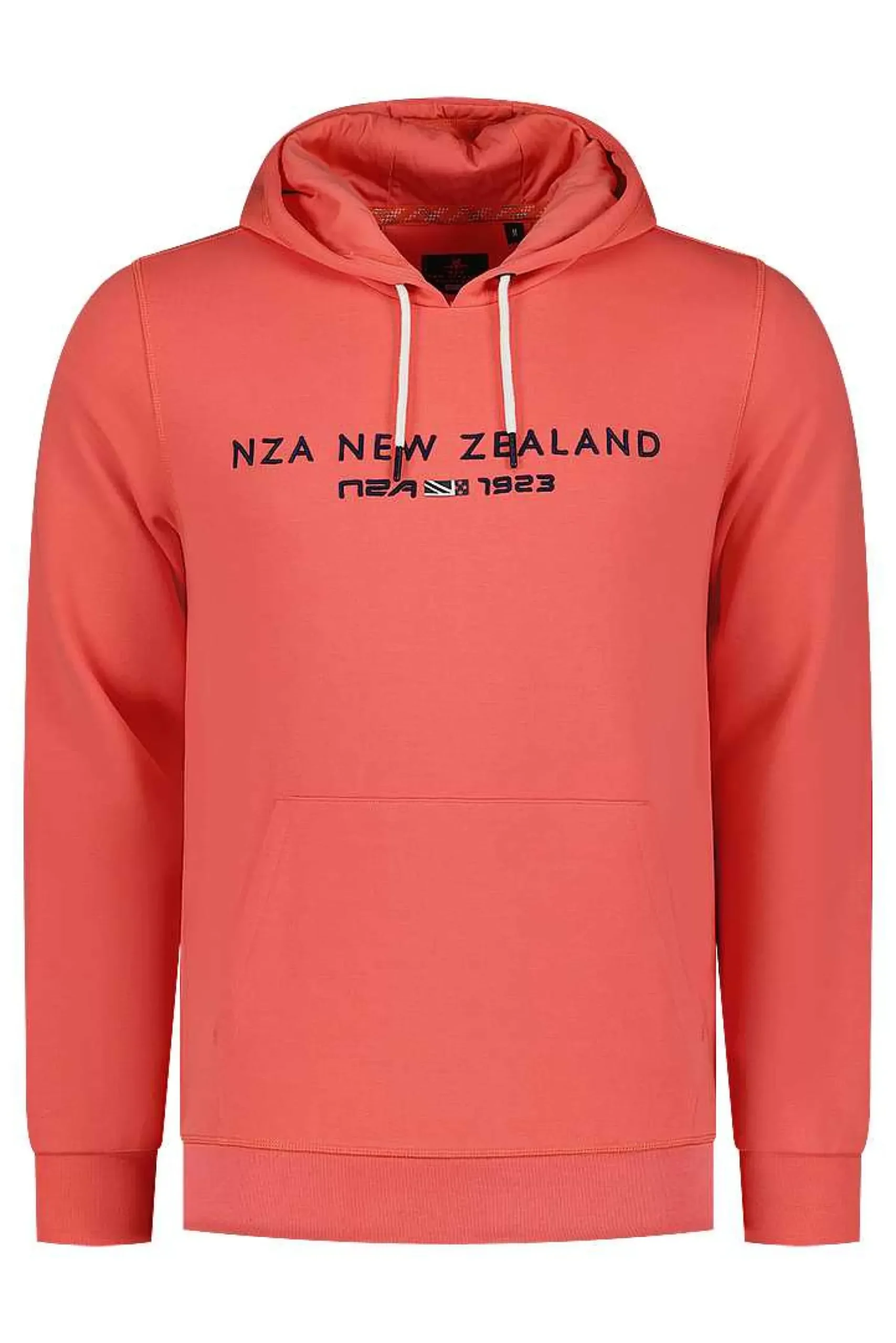 NZA New Zealand Auckland Sweats|Hoodie Met Groot Logo-Red Cider