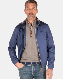 NZA New Zealand Auckland Jassen|Katoenen Bomberjack-Dusk Navy