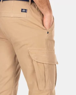 NZA New Zealand Auckland Broeken|Katoenen Cargo Broek-Shimmering Sand