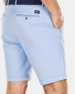 NZA New Zealand Auckland Broeken|Katoenen Chino Shorts-Universal Blue