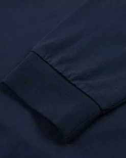 NZA New Zealand Auckland T-Shirts|Katoenen Longsleeve-Traditional Navy