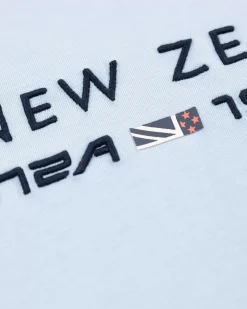 NZA New Zealand Auckland T-Shirts|Katoenen Longsleeve-Universal Blue