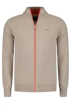 NZA New Zealand Auckland Truien|Katoenen Vest Met Rits-Shimmering Sand