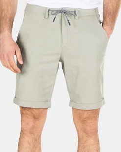NZA New Zealand Auckland Broeken|Korte Broek Van Katoen-Mellow Army