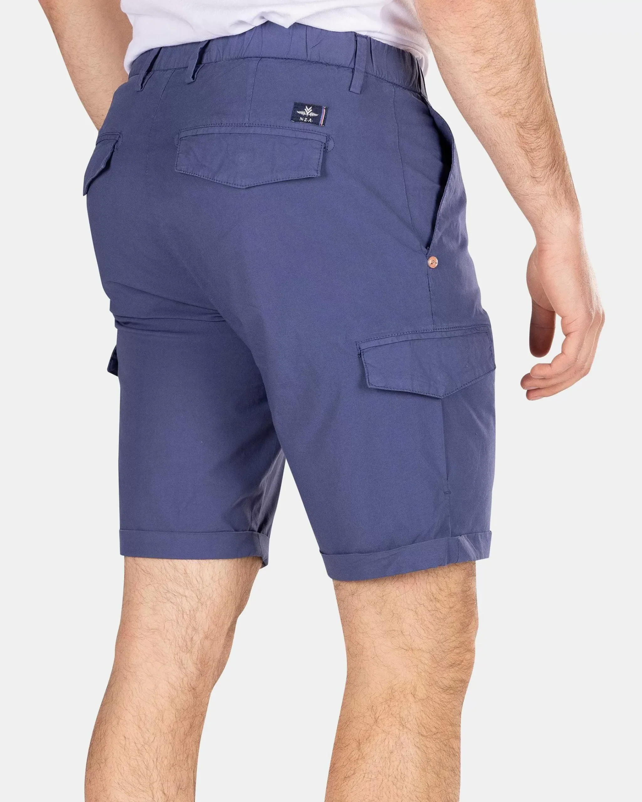 NZA New Zealand Auckland Broeken|Korte Cargo Broek-Dusk Navy