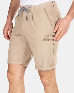 NZA New Zealand Auckland Broeken|Korte Cargo Broek-Shimmering Sand