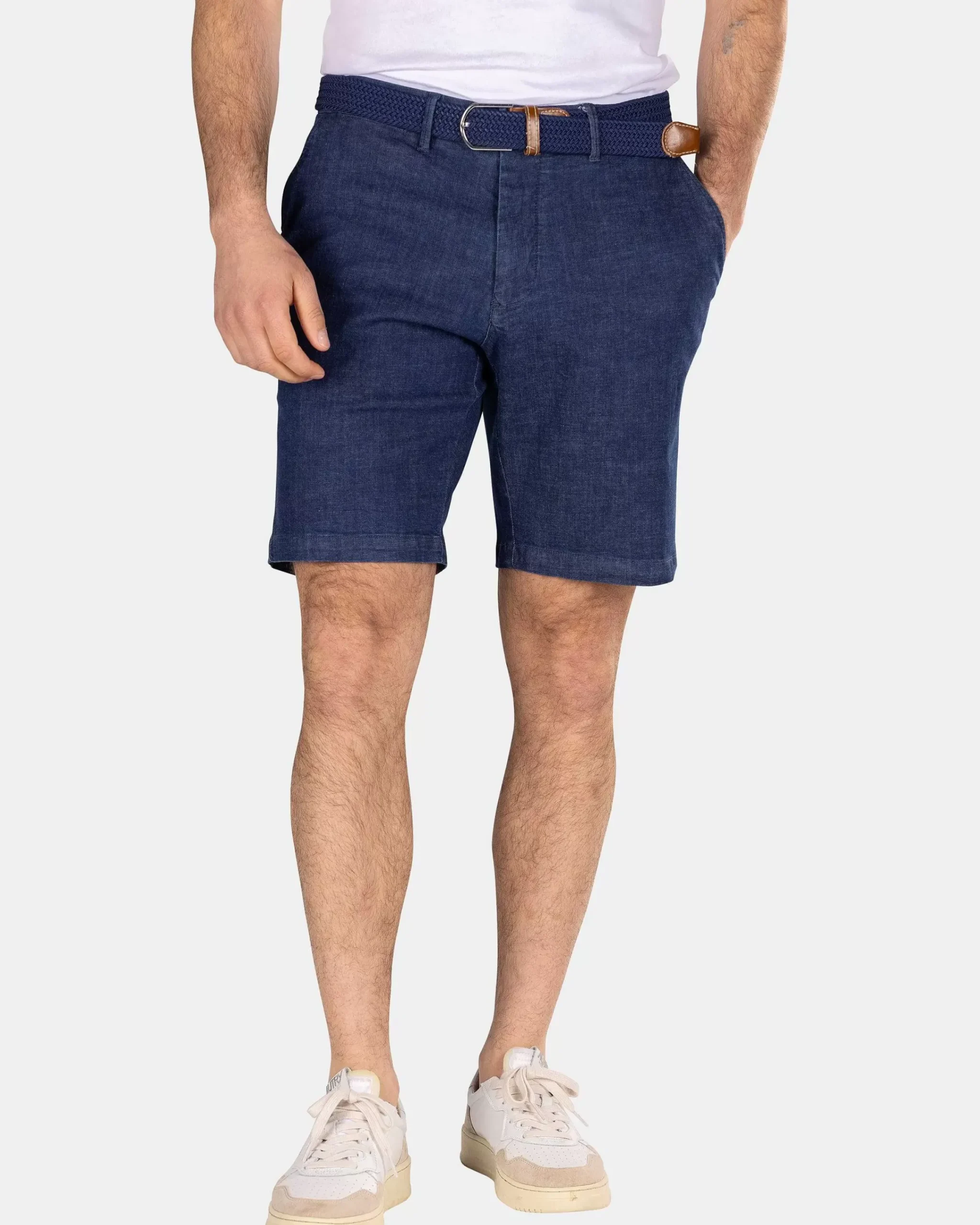 NZA New Zealand Auckland Broeken|Korte Pantalon-Medium Stone Wash