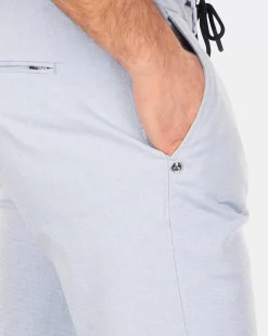 NZA New Zealand Auckland Broeken|Lichtblauwe Katoenen Chino-Universal Blue