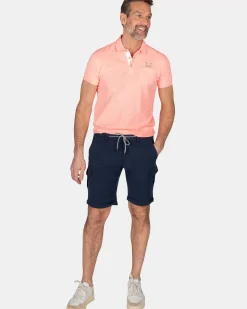 NZA New Zealand Auckland Polo-Shirts|Lichte Katoenen Polo-Fury Pink