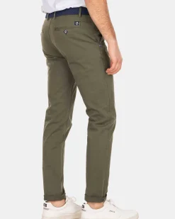 NZA New Zealand Auckland Broeken|Napier Twill Stretch-Army Groen