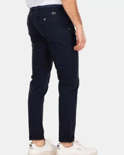 NZA New Zealand Auckland Broeken|Napier Twill Stretch-Brave Navy Blauw
