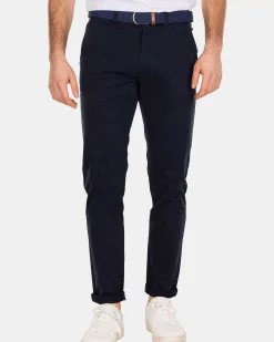 NZA New Zealand Auckland Broeken|Napier Twill Stretch-Brave Navy Blauw