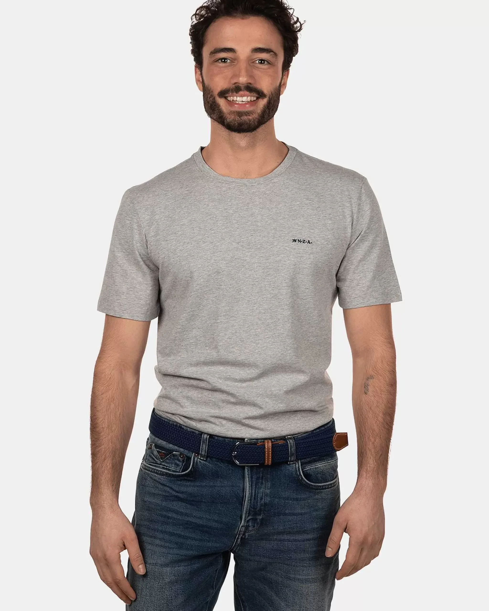 NZA New Zealand Auckland T-Shirts|Ngakoro-Grijs