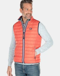 NZA New Zealand Auckland Jassen|Nylon Bodywarmer-Golden Orange