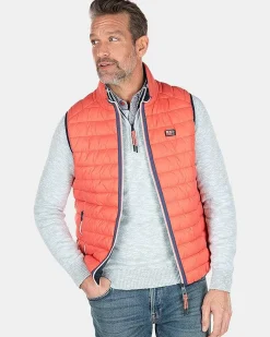 NZA New Zealand Auckland Jassen|Nylon Bodywarmer-Golden Orange