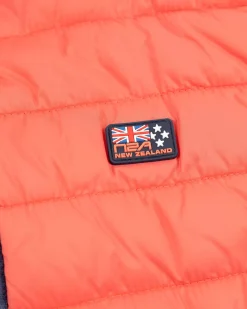 NZA New Zealand Auckland Jassen|Nylon Bodywarmer-Golden Orange