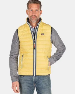 NZA New Zealand Auckland Jassen|Nylon Bodywarmer-Iguana Yellow