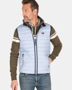 NZA New Zealand Auckland Jassen|Nylon Bodywarmer-Rhythm Blue