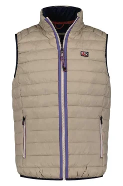 NZA New Zealand Auckland Jassen|Nylon Bodywarmer-Shimmering Sand