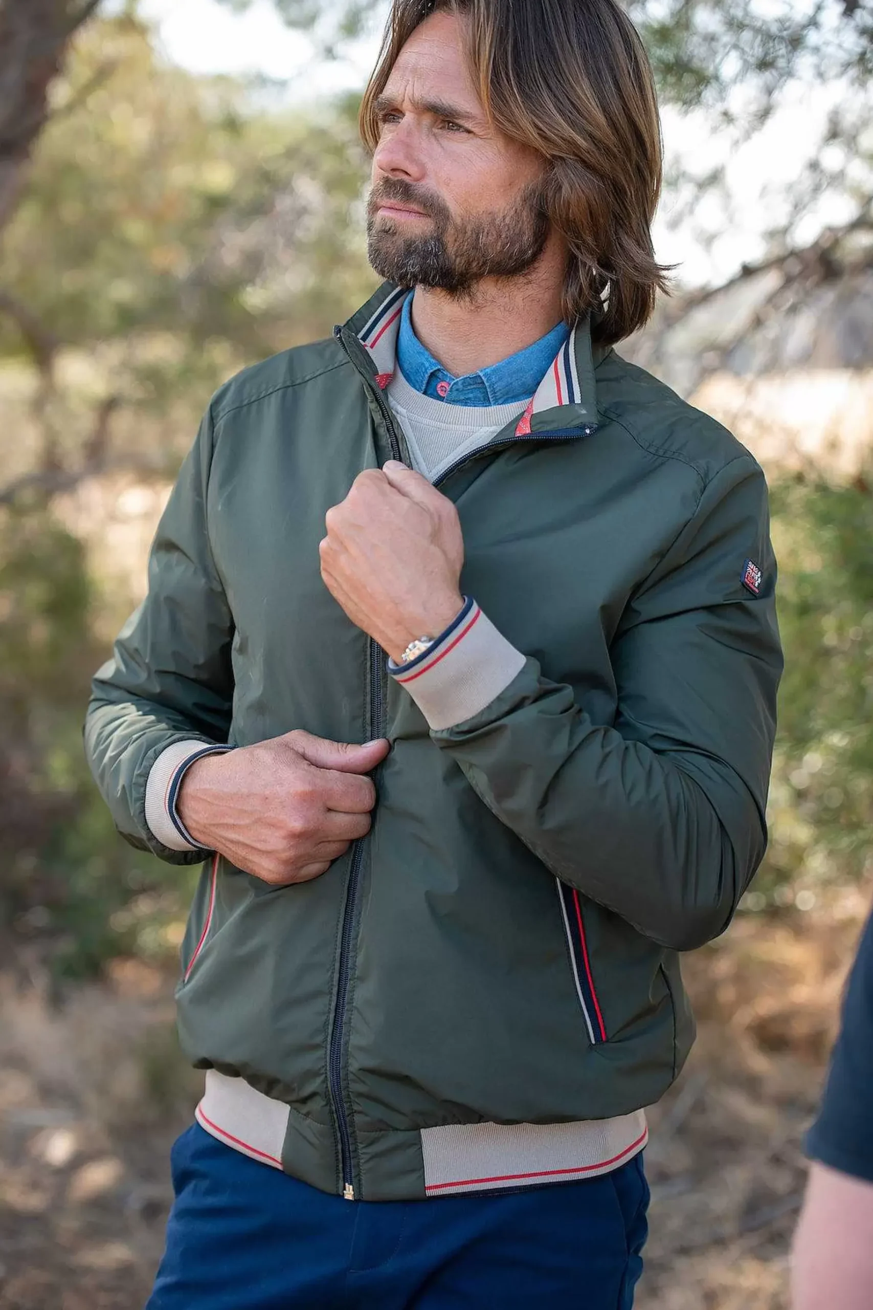 NZA New Zealand Auckland Jassen|Nylon Bomberjack-Jacket Army