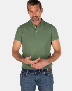 NZA New Zealand Auckland Polo-Shirts|Nza Heritage Polo Shirt-Active Army
