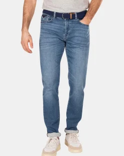 NZA New Zealand Auckland Broeken|5-Pocket Spijkerbroek Met Stretch-Original Blue