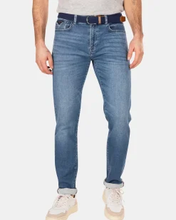 NZA New Zealand Auckland Broeken|5-Pocket Spijkerbroek Met Stretch-Original Blue