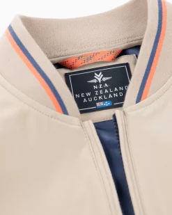 NZA New Zealand Auckland Jassen|Softshell Bomberjack-Shimmering Sand