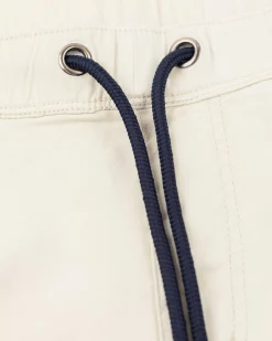 NZA New Zealand Auckland Broeken|Sportieve Effen Chino-Cream