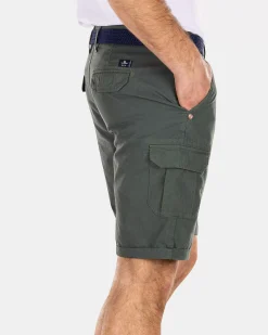 NZA New Zealand Auckland Broeken|Stoere Korte Broek-Chalk Green