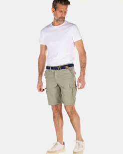 NZA New Zealand Auckland Broeken|Stoere Korte Broek-Mellow Army