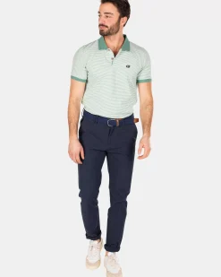 NZA New Zealand Auckland Polo-Shirts|Stretch Polo Met Korte Mouw-Amazon Green