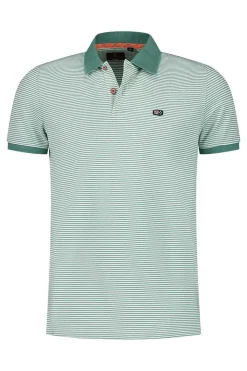 NZA New Zealand Auckland Polo-Shirts|Stretch Polo Met Korte Mouw-Amazon Green