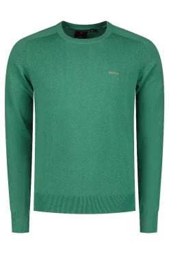 NZA New Zealand Auckland Truien|Trui Met Ronde Hals-Amazon Green