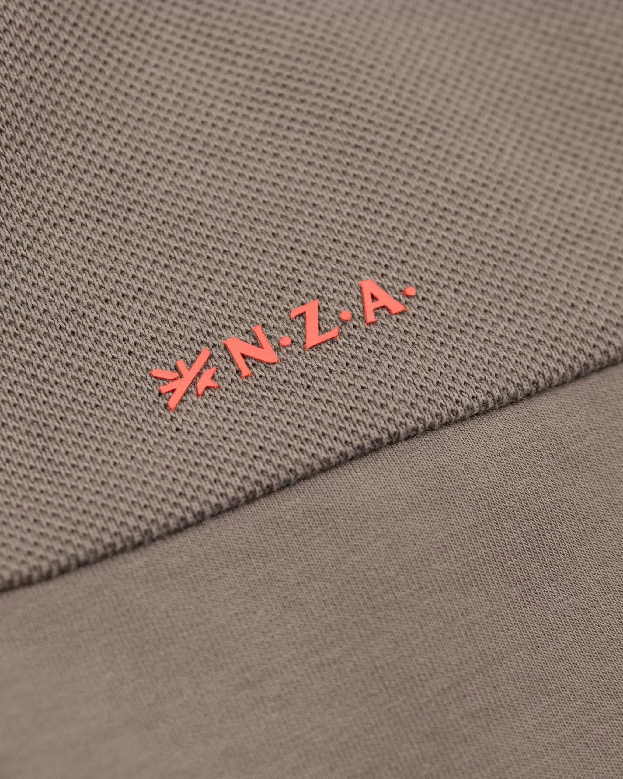 NZA New Zealand Auckland Sweats|Vest Met Gekleurde Bies-Misty Army